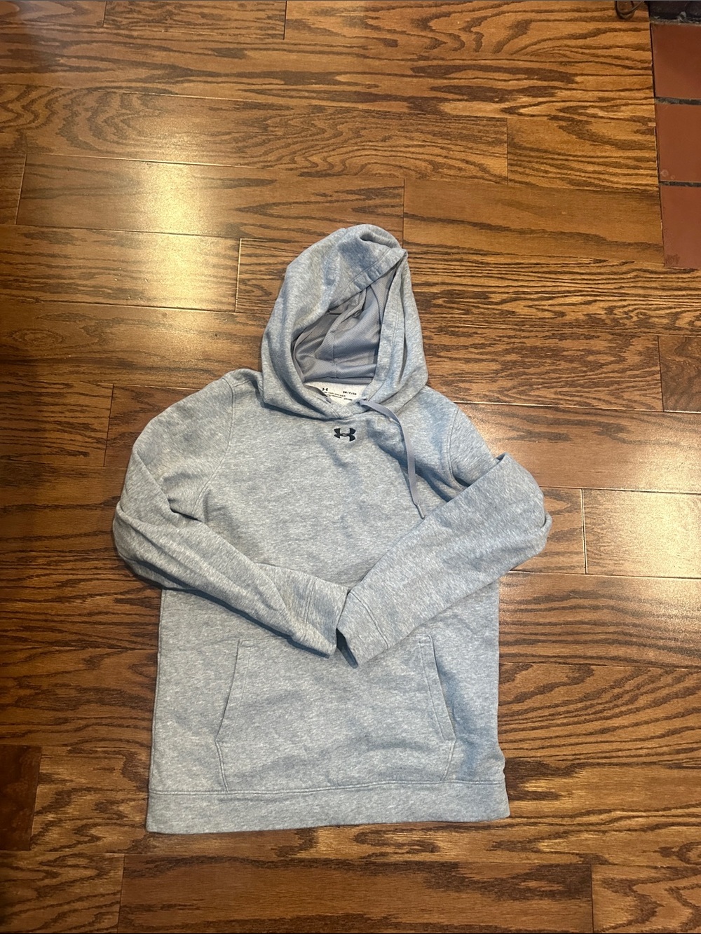 Under Armour Heather Gray Pullover Hoodie
